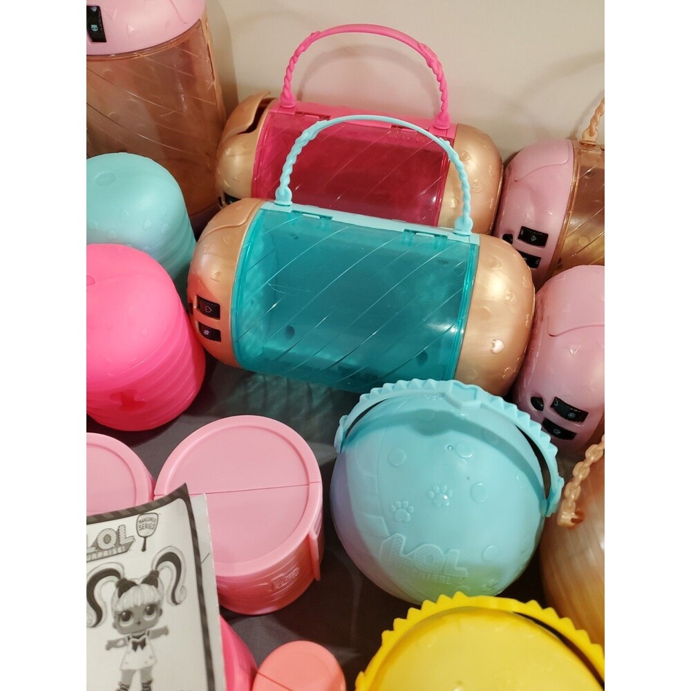 Huge Lot of LOL Surprise Empty Carry Containers PLUS stickers Under Wraps codes - Picture 9 of 14